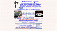 Desktop Screenshot of palmstravel.com